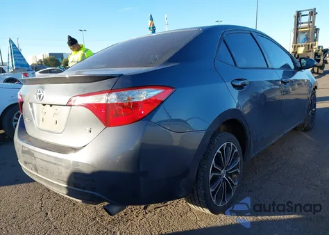 2016 Toyota Corolla S Plus из США, поврежденный, VIN 5YFBURHEXGP436050